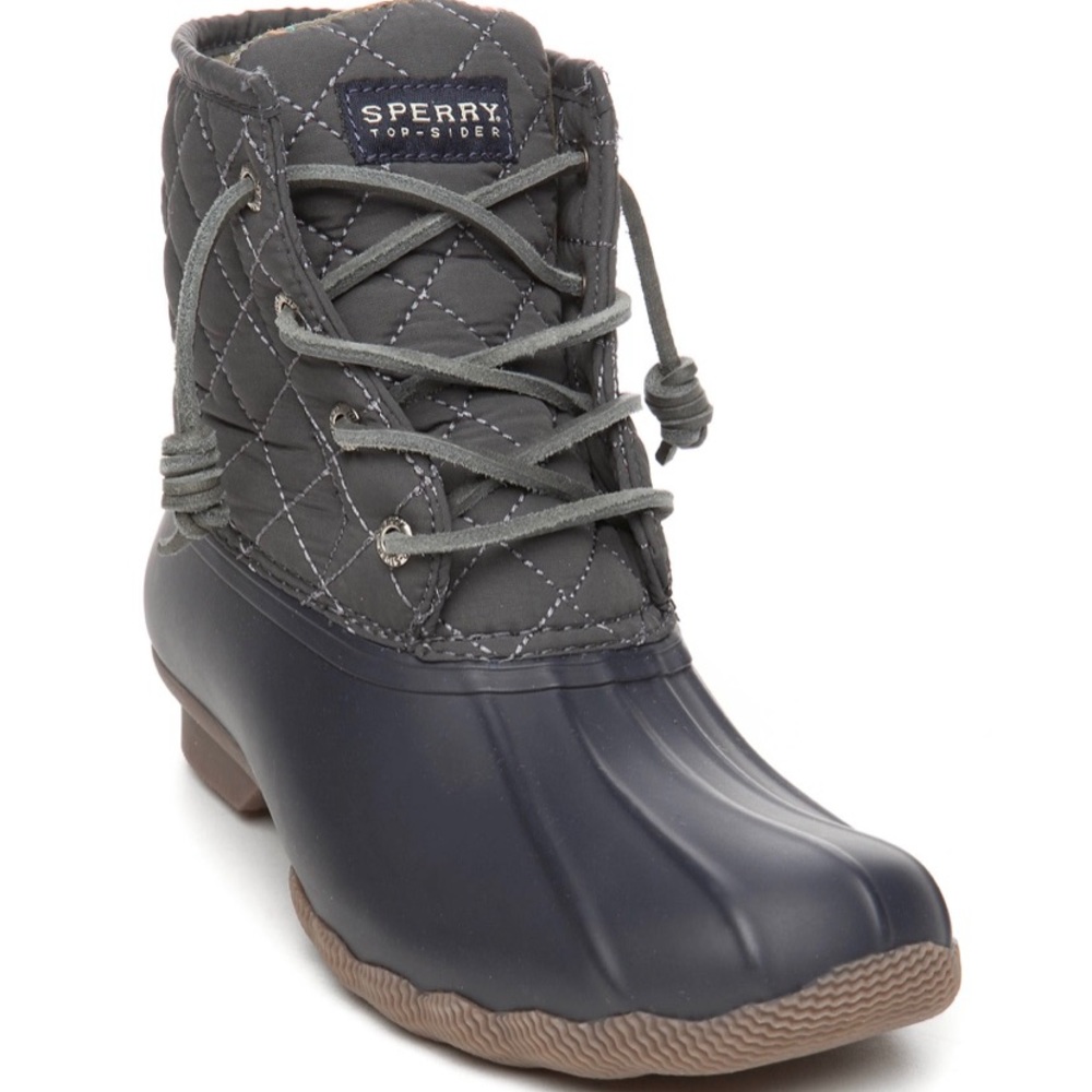 ❌SOLD❌ Women’s Sperry Saltwater Quilted Duck Boots
